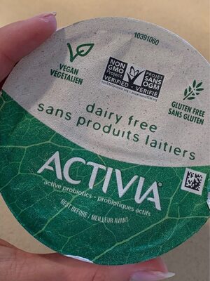 Activis pêche à base d'amande front packaging