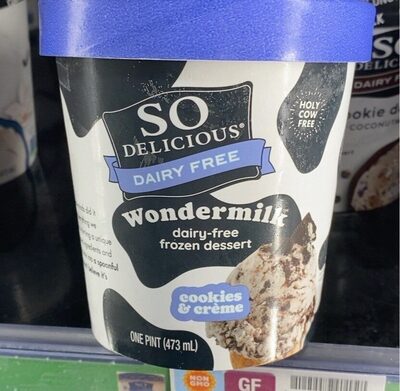 Wondermilk Non-Dairy Frozen Dessert Cookies & Creme