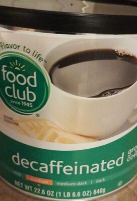 Decaffeinated Coffee