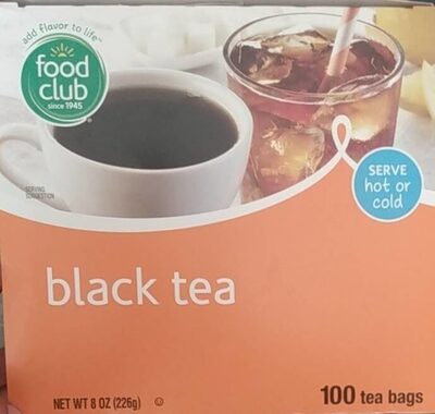 black tea