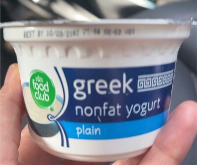 Nonfat Yogurt Greek Plain
