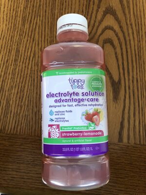 Strawberry-Lemonade Electrolyte Solution Advantage Care