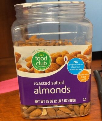 Roasted Salated Almonds