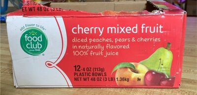 Cherry mixed fruits