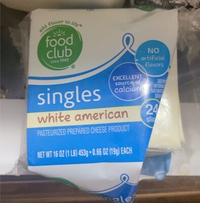 Whote american cheese