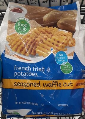 Seasoned waffle fries