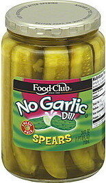 Dill No Garlic Spears
