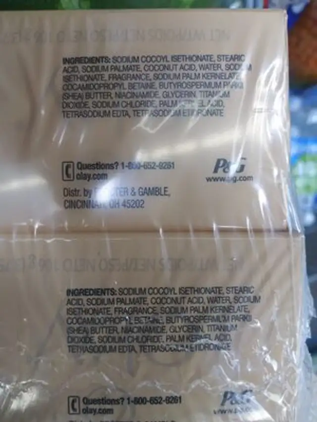 Unknown ingredients label