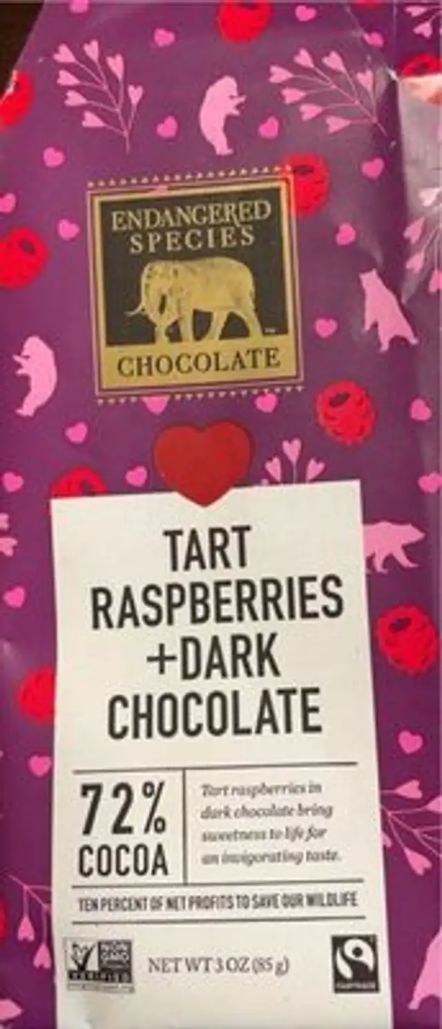 Tart Raspberries + Dark Chocolate (Grizzly Vday)