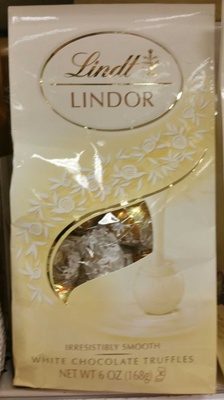 White chocolate truffles, white chocolate