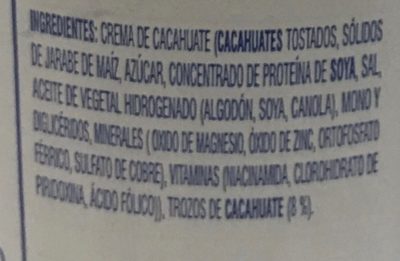 Reduced fat super chunk peanut butter spread ingredients label