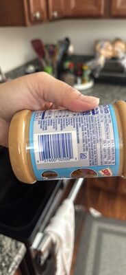 Reduced Fat Creamy Peanut Butter nutrition facts table