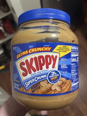 Extra Crunchy Super Chunk Peanut Butter front packaging