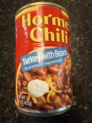 Hormel Chili Turkey with Beans