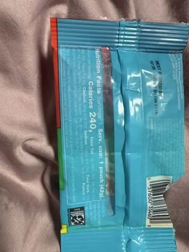 Girl Scouts Chocolate Peanut Butter P.B. Bites nutrition facts table