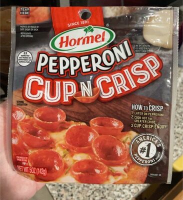 Pepperoni Cup n Crisp front packaging