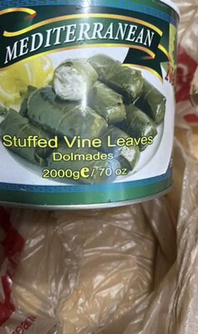 Stuffed vine leaves dolmades