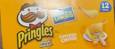 Pringles Crisps Snack Stacks Cheddar Cheese 8.8Oz