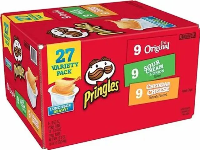 Snack stacks potato crisps chips cup