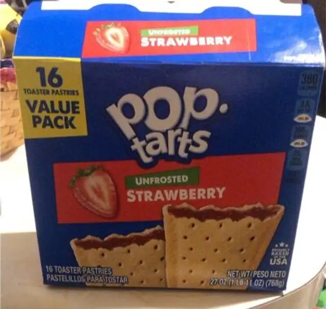 Unfrosted strawberry