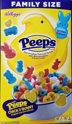 Peeps Breakfast Cereal
