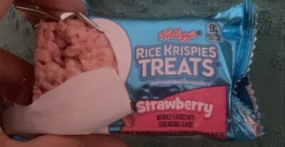 Rice krispies treats strawberry