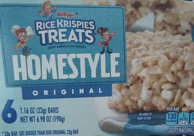 Rice Krispies Treats Homestyle Original