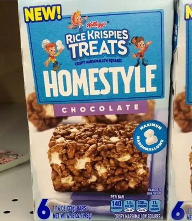 Rice crispy treats homestyle chocolate