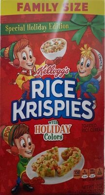 Rice Krispies front packaging