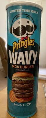 Pringles Wavy Moa Burger front packaging