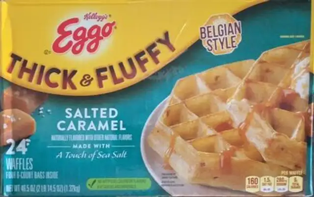 Thick & Fluffy Salted Caramel front packaging