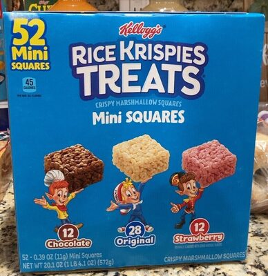 Rice Krispies Treats Mini Squares
