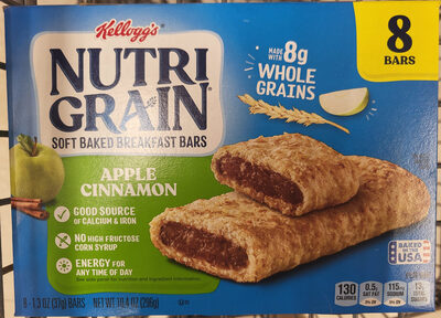 Kellog's Nutrigrain Apple Cinnamon