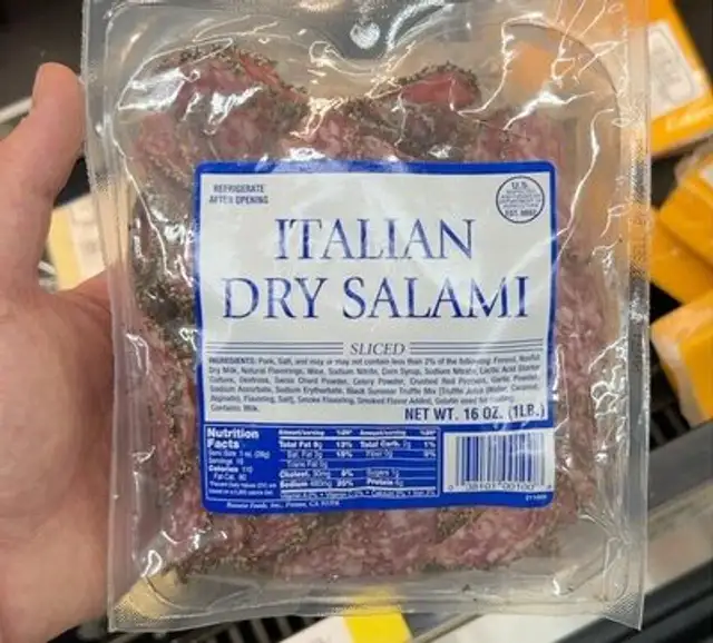 Italian dry salami