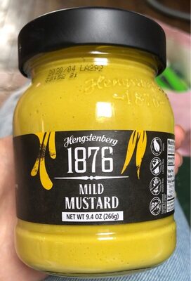 Mild mustard front packaging