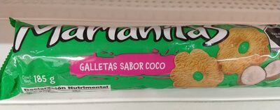 Marianitas galletas sabor coco