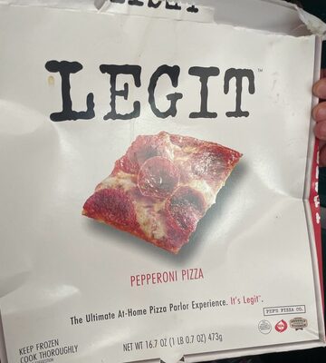 Legit Pepperoni Pizza
