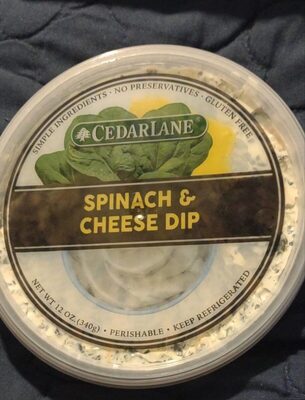 Spinach and cheese dip