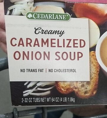 Caramelizade onion soup