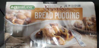 Pum0kin bread pudding