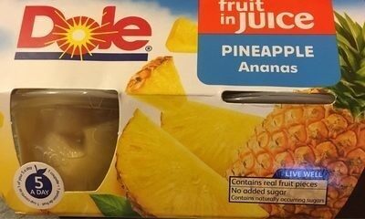 Dole Pineapple In Juice