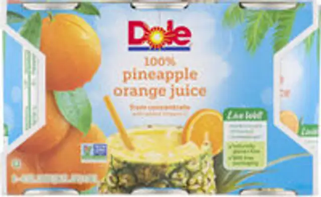100% Pineapple Orange Juice