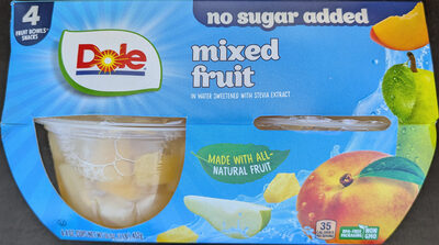 No Sugar Added - Mixed Fruit