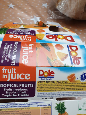 Fruit In Juice, Tropical Fruits