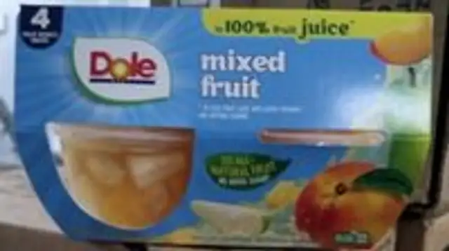 Mixed Fruit In 100% Fruit Juice