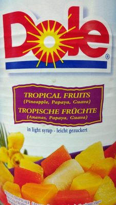 A10 Fruits Tropicaux SL Dole front packaging