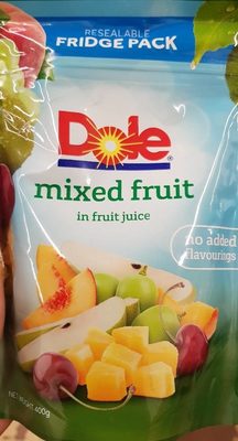 Mixed fruit in fruit juice