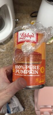100% Pure Pumpkin front packaging