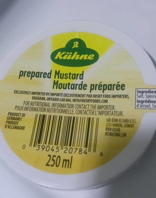 Prepared Mustard