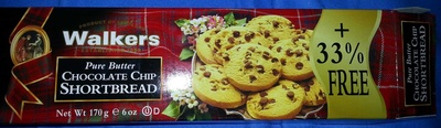 Pure butter Chocolate Chip Shortbread (+33% free)